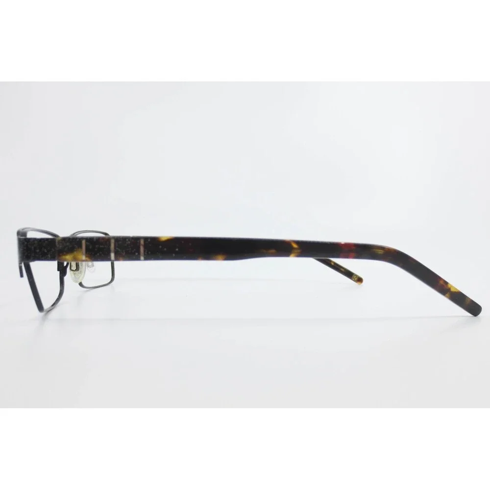 Randy Jackson 1025 Mens Eyeglasses Black Tortoise Rectangular Frame 54-19-140